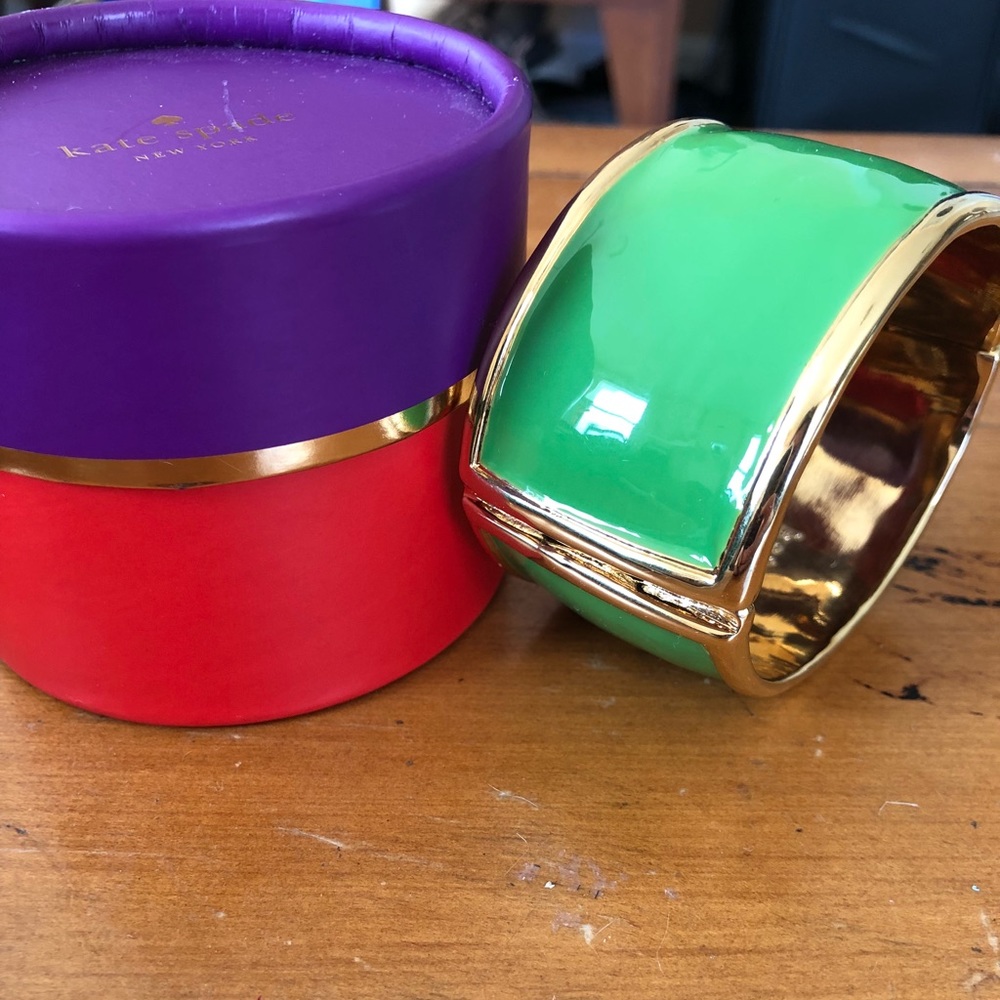 Kate Spade Green Cuff Bracelet
